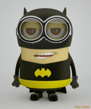Super Hero - Batman #minions #batman
