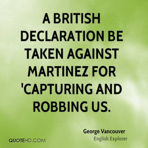 George Vancouver Quotes