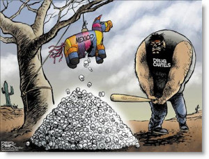 mexico-drug-cartels-pinata-skulls-death-political-cartoon