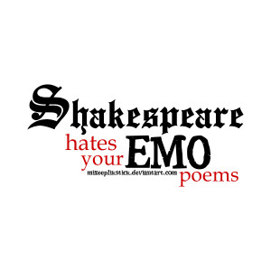 emo poems about hate