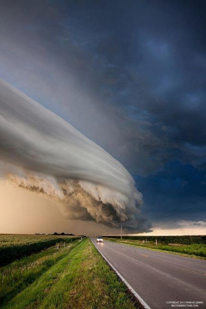 Amazing Arcus Storm Clouds in Nebraska!: Thunderstorms, Sky, Beautiful ...