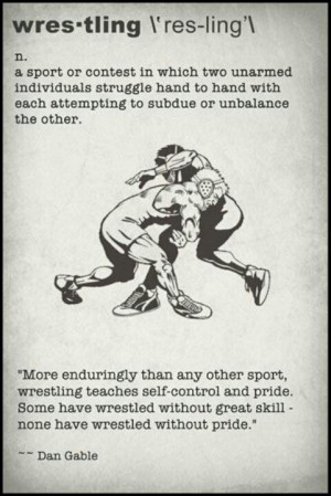 High School Wrestling Quotes and Sayings