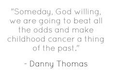 ... Children's Research Hospital-September is childhood cancer awareness