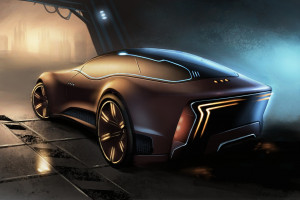 ... 2030_2 Picture (2d, automotive, sketch, illustration, sci-fi, car