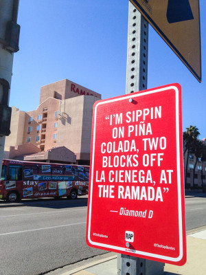 Jay Shells' Rap Quotes Street Signs: Los Angeles Edition (GALLERY ...