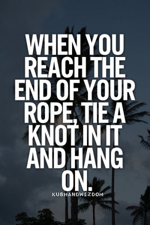 Hang in there