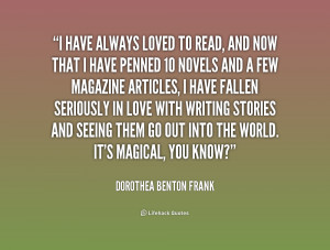 Dorothea Benton Frank Quotes