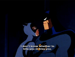batman: the animated series batman catwoman I SHIP THEM SO HARD
