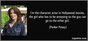 character actor in Hollywood movies, the girl who has to be annoying ...