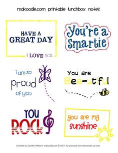 ... free printable more lunchbox note lunch boxes lunches note lunch notes