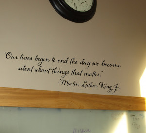 Martin Luther King Jr Wall Decal