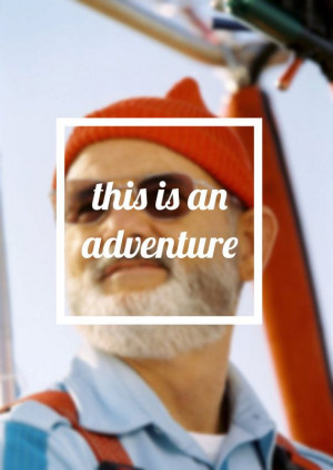 The Life Aquatic with Steve Zissou Quote by cinefileposters, $17.00