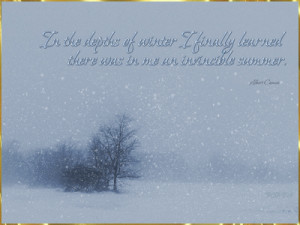 Winter Inspirational Quotes. QuotesGram