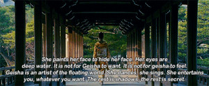 Memoirs of a Geisha Quotes