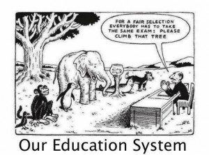 For a fair selection everybody has to take the same exam: Please climb ...