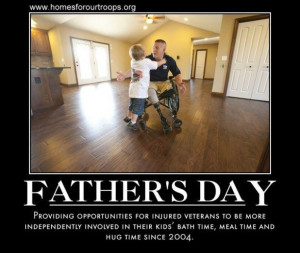 Father's Day, military service, veterans, homesforourtroops.org