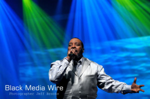 Marvin Sapp performs live concert in Maryland