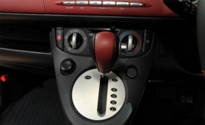 Subaru R1e electric car shift lever