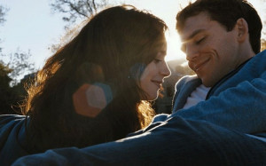 Lily Collins and Sam Claflin in Love, Rosie