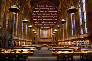 Flavorwire posted a series of great quotes about libraries from famous ...