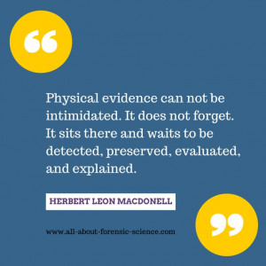 Love this quote! #ForensicScience #forensics #PhysicalEvidence