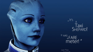 Liara T'Soni - Mass Effect Wallpaper