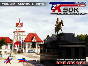 Tagaytay to Kawit 50K Ultra Marathon – February 28, 2015