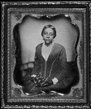 Unidentified woman, believed to be Sarah McGill Russwurm, sister of ...