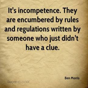 quotes about incompetence