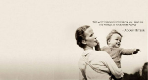 Adolf Hitler quote family