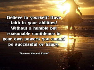 facebook Poste image quotes (Believe in yourself! Have faith in your ...
