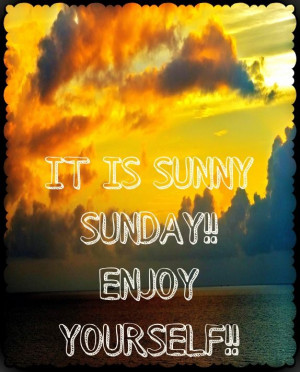 ... easy, easy like Sunday morning. Have a great day. #Inspiration #Quotes