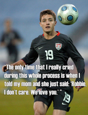 Five revealing quotes from a gay ex-U.S. national team player