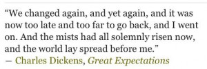 Great expectations quotes
