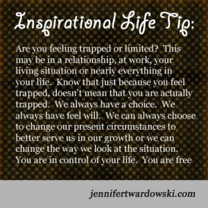 Are you feeling #trapped? Well, realistically, you're not trapped. You ...