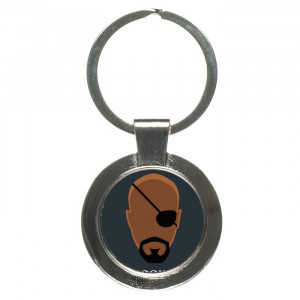 Avengers Nick Fury Funny Quotes Keychain