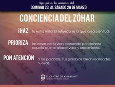 Conciencia del Zóhar More