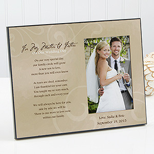 ... personalized Wedding Gifts for the parents of the Bride and Groom
