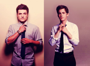 Aunque a n est n negociando Josh Hutcherson y Logan Lerman