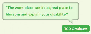 Disclosure of your Disability at work