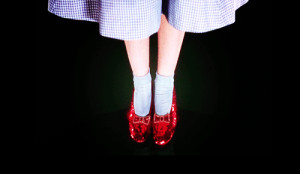 Dorothy Clicks Her Heels For There’s No Place Like Home Gif