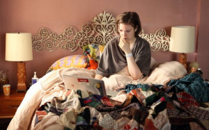 previously on hbo s girls hannah struggled with writing her e book ...