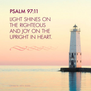 and joy on the upright in heart. #god #jesus #peace #bible #quote ...