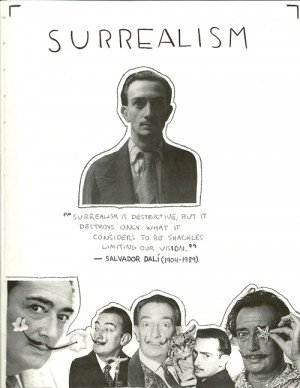 ... , destructive, outline, quote, salvador dali, shackles, surrealism