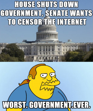 The government has reached a new low…