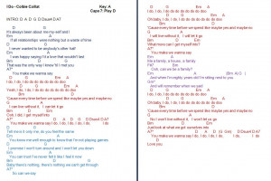 Realize Colbie Caillat Guitar Chords Out Capo Sign Add