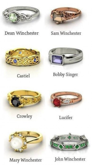 Supernatural Crowley Ring