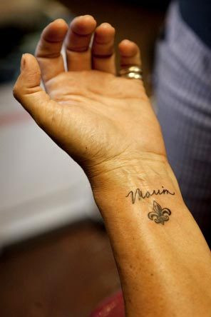 ... daughter's tribute etched in ink; a tattoo expo entrenched in artistry