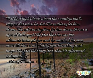 Famous Quotes by Pat Tillman