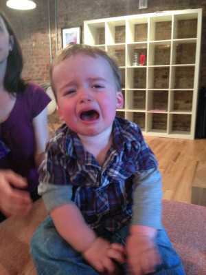 dad takes pictures of his son everytime his kid is crying and says ...